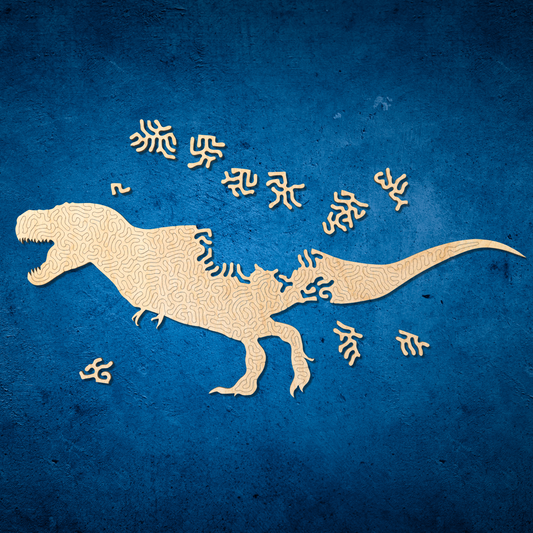 T-Rex | Dinosaurier Puzzle | Entropie-Serie| 78 Stück