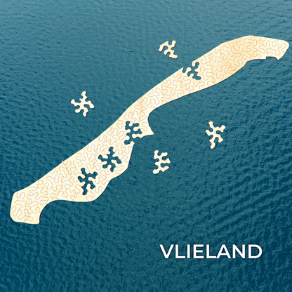 Vlieland | Wooden Puzzle | Chaos series | 87pieces