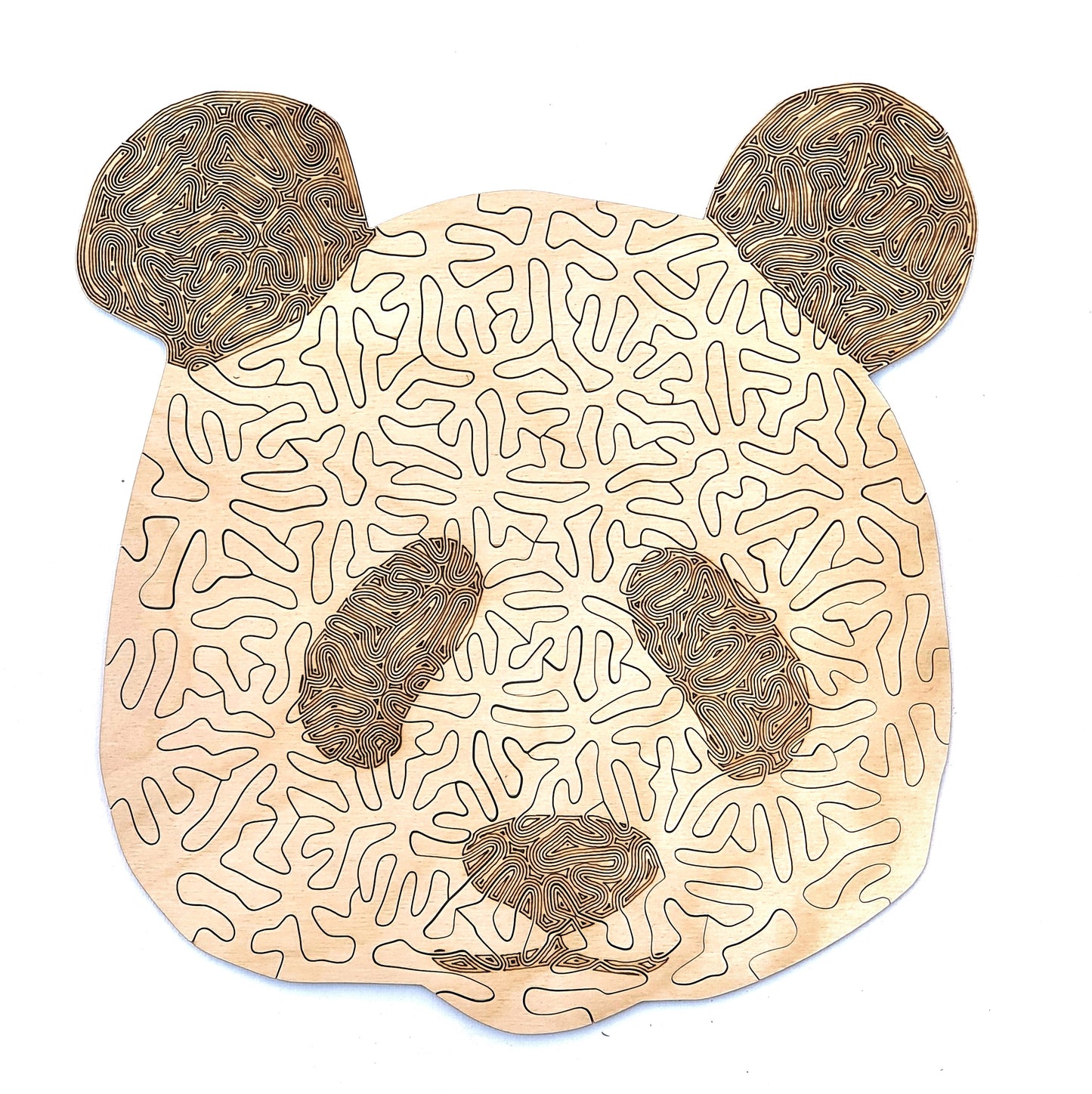 Giant Panda Wooden Puzzle | Chaos series | 50 pieces
