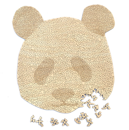 Panda | Wooden Puzzle | Chaos series | 307 pieces