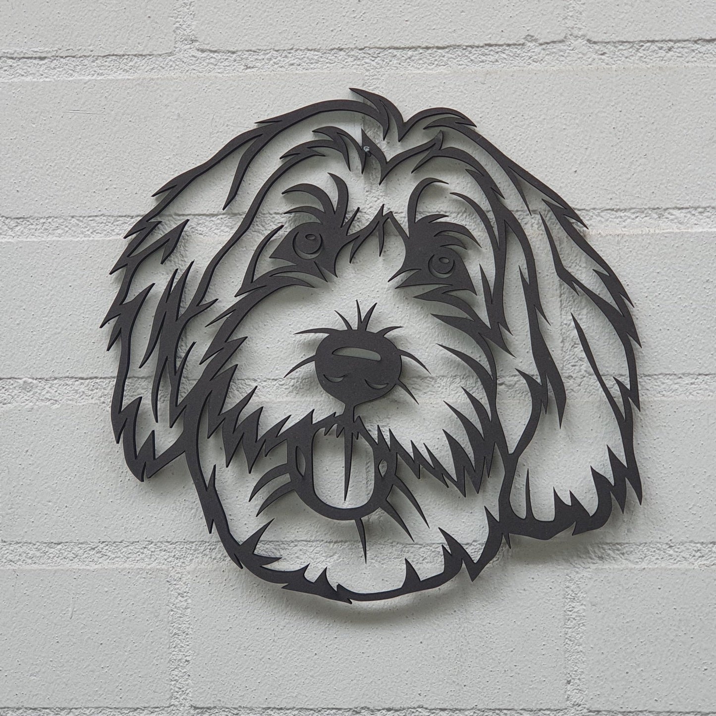 Een unieke wanddecoratie van je eigen huisdier!