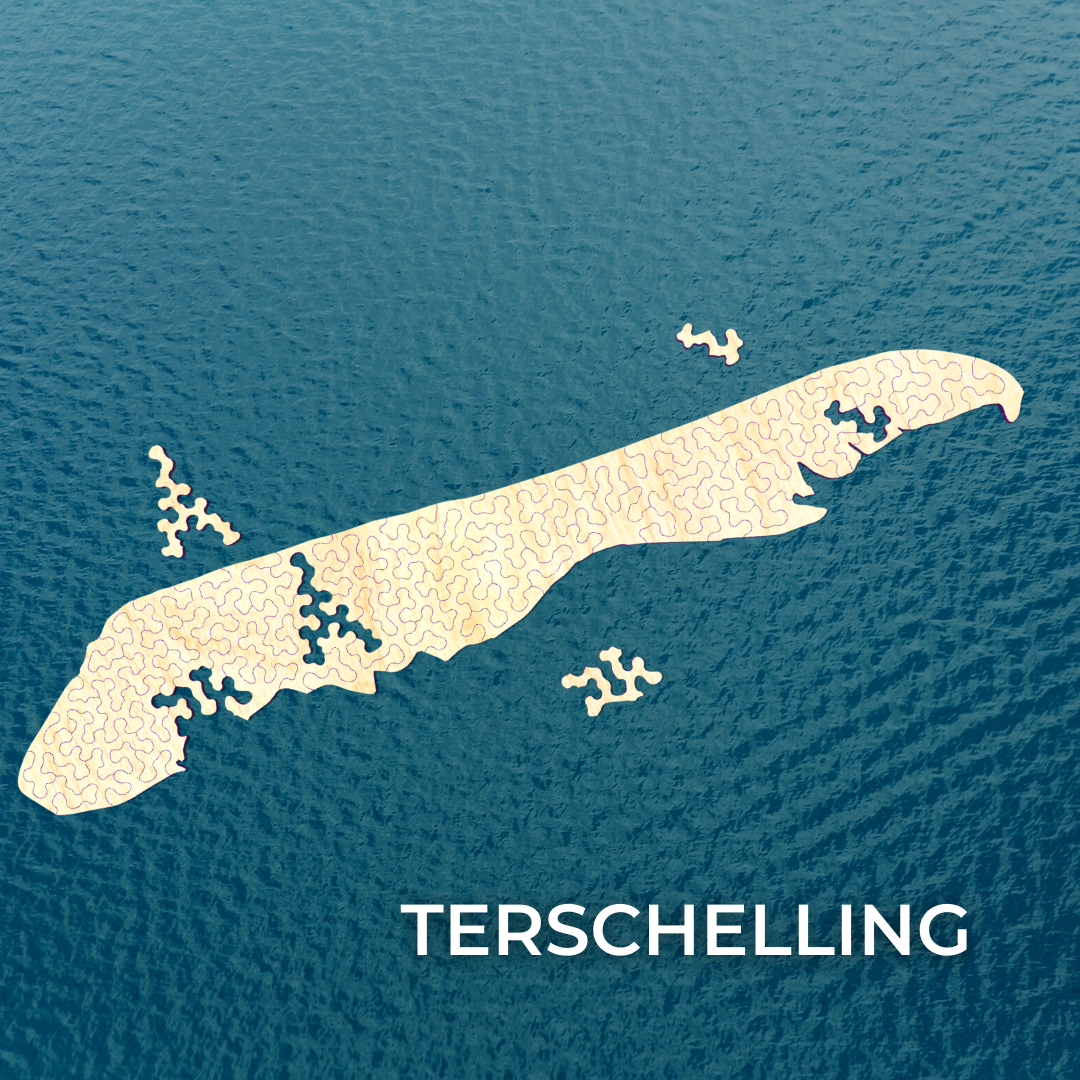 Terschelling | Wooden Puzzle | Chaos series | 54 pieces