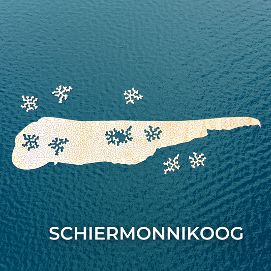 Schiermonnikoog | Holzpuzzle | Chaos-Serie | 71 Stück