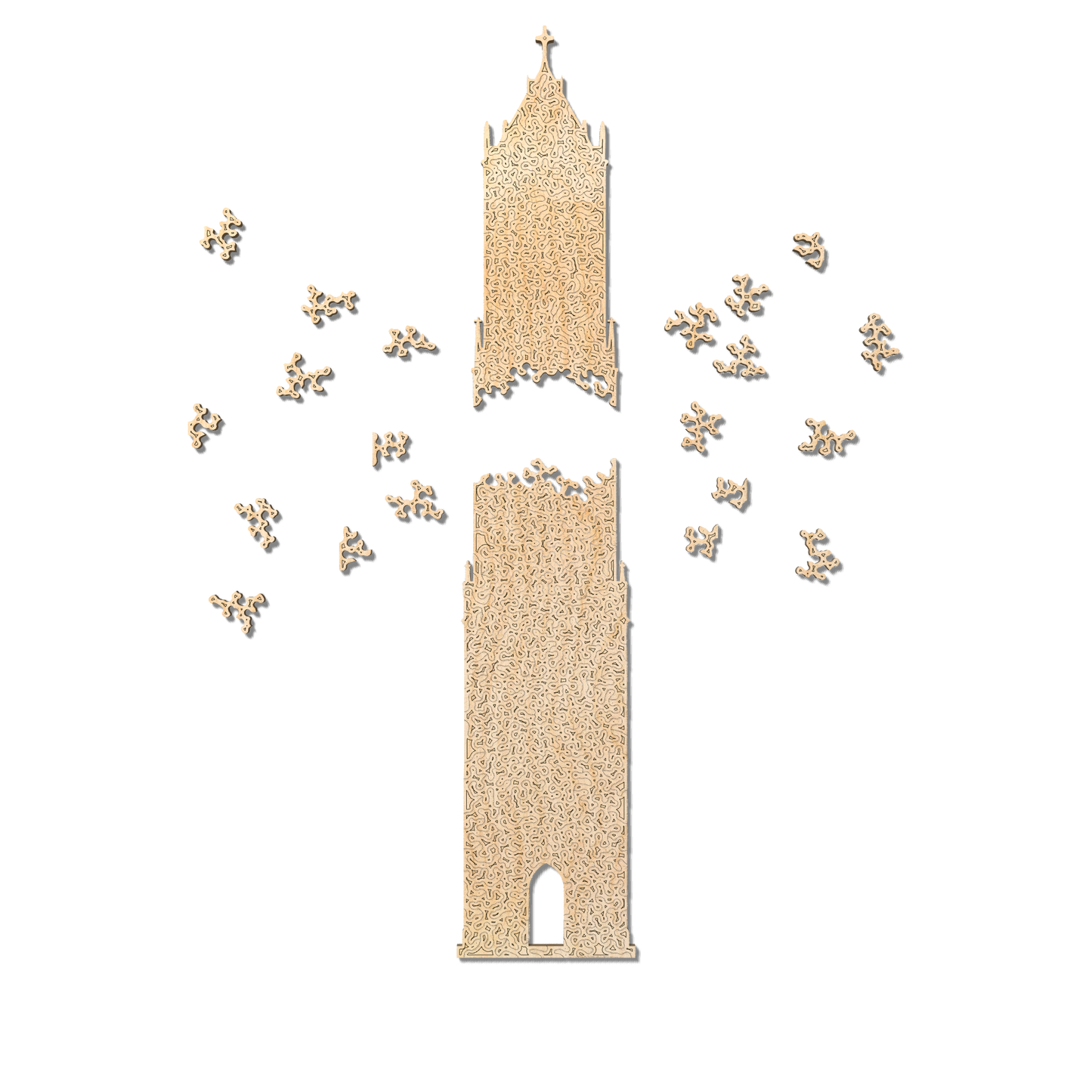 Dom Tower Wooden Puzzle | Chaos series - 188 pieces