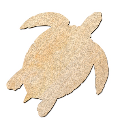 Sea turtle | Wooden Puzzle | Chaos series - 200 pieces