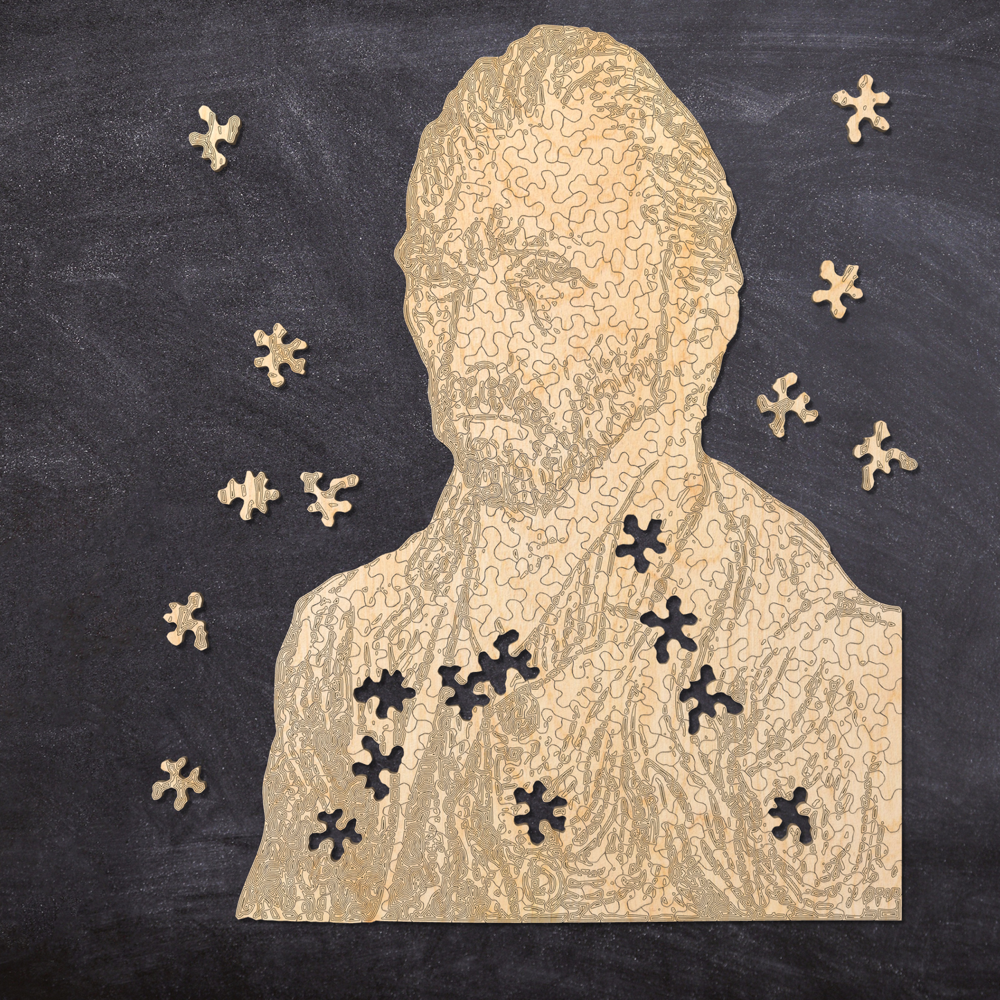Vincent van Gogh | Holzpuzzle | Chaos-Serie | 300 Stück | Meisterwerk-Sammlung